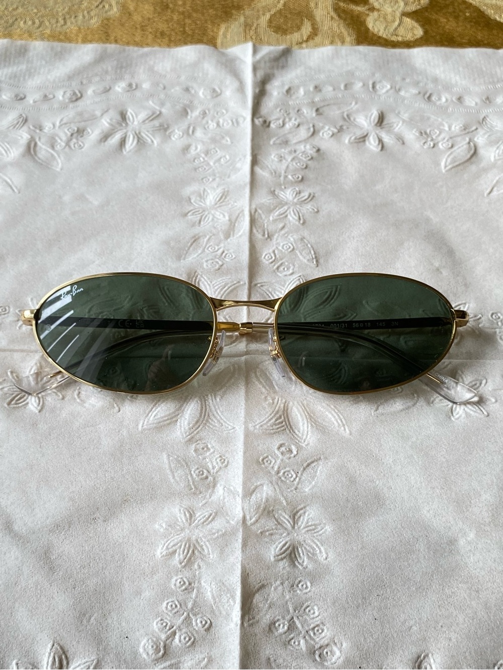 RAY-BAN Arista Gold RB3734 Unisex Sunglasses - Picture 2 of 9
